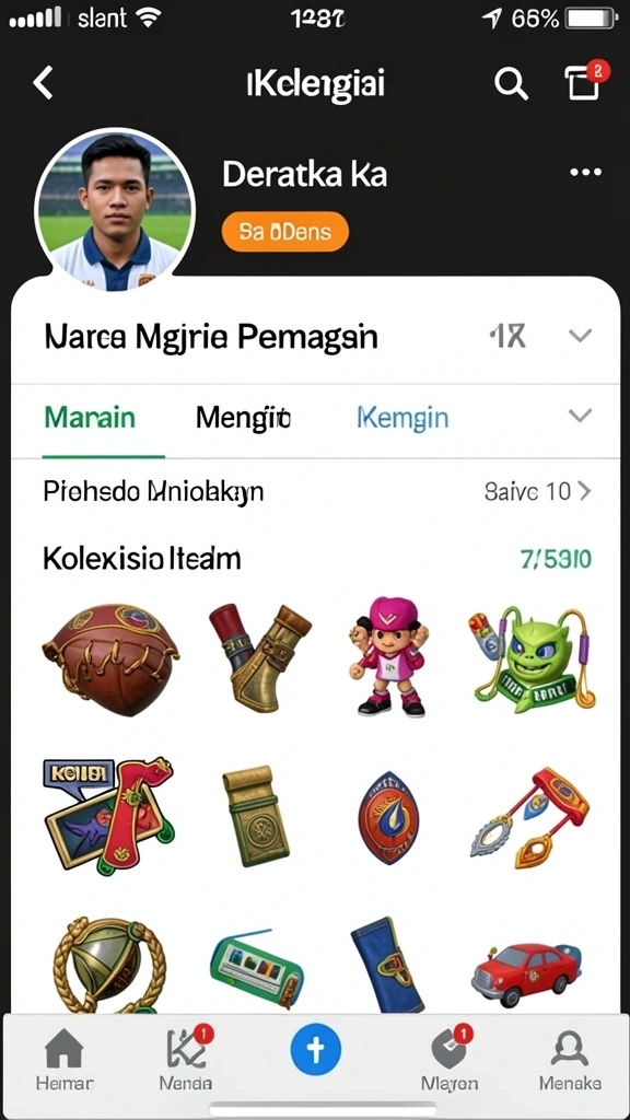 Screenshot kopi77 nomor 1